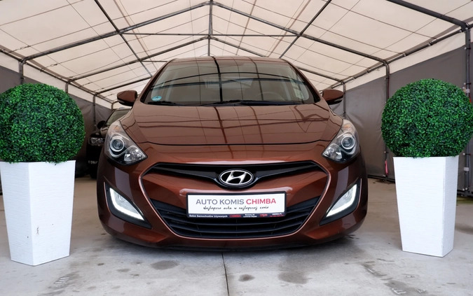 Hyundai I30 cena 38700 przebieg: 117000, rok produkcji 2012 z Ziębice małe 191